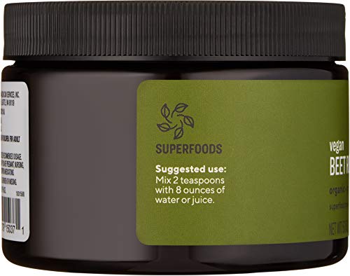 Amazon Brand - Revly Organic Beet Root Powder, 5.3 Ounces, 27 Servings, Vegan