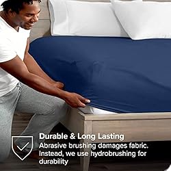 Bare Home Queen Fitted Sheet - Extra Deep Pocket