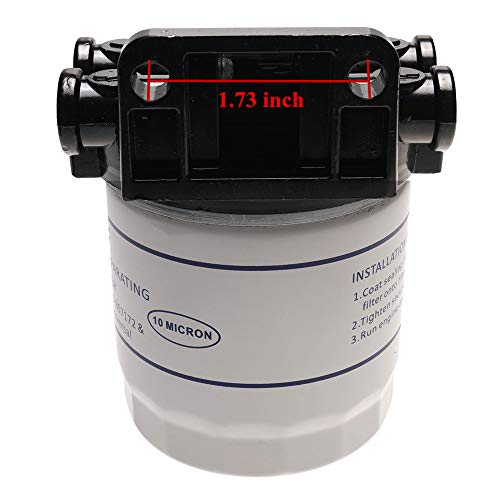 iFJF 802893Q01 Fuel Water Separator Kit 10 Micron 1879831 Filters for