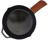 Hot Handle Holder, PU Leather, Potholder, for Cast Iron Skillets, Pans, Frying Pans & Griddles, Metal and Aluminum Cookware Handles - Sleeve Grip, Handle Cover