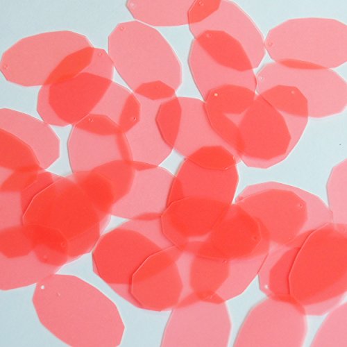 Facet Gem Oval Sequin 1.25