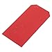 100 Pcs Kraft Paper Price Tags Labels Christmas Gift Tags Christmas Snowflake Hanging Tag with String Rectangle Craft Favor Gift Tags Red