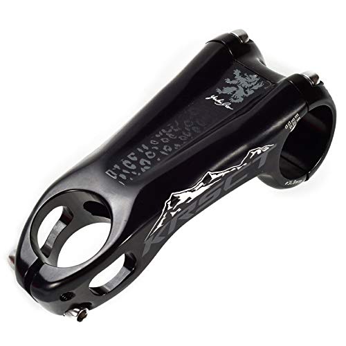 Alician KRSEC Bicycle Stem CNC Road Bike Mountain Bike Handlebar Plus or Minus 17 Degrees 90MM Bicycle Accessories Sports Products
