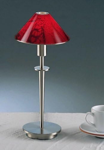 Holtkotter 6506 CH SW One Light Mini Table Lamp, Glass Options: Satin White Glass