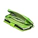 Pooqdo (TM) 2015 Newest Magnetic Zip Flip Wallet Leather Card Case Cover for Iphone 5 5g 5s (green)