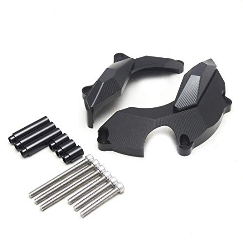 MZS Engine Guard Crash Protector Sliders for Yamaha YZF R3 2014-2017/ YZF R25 2014-2017/ MT-03 2015-2016 (Black)