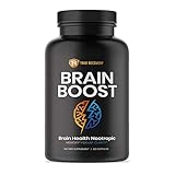 Brain Boost Nootropic Supplement - Energy and Focus Blend for Enhanced Concentration, Memory & Clarity - Thermogenic Blend for Improved Metabolism - Brain Booster Pills for Men & Women (60 Capsules)