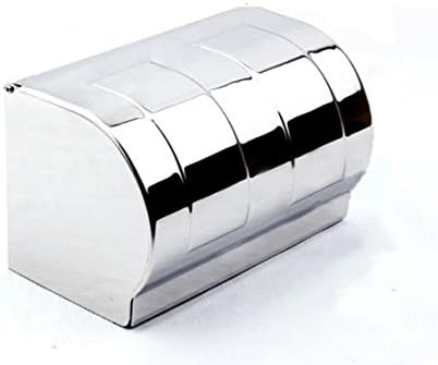 Toilet Paper Holder, Stainless Steel Bathroom Tissue Holder with Mobile Phone Storage Shelf Brushed Nickel
