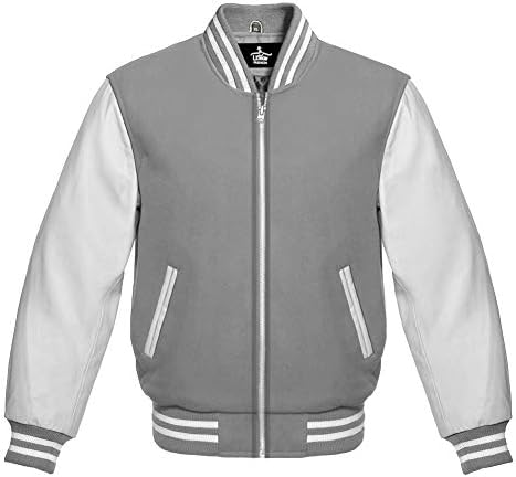 Lishow Fashion Varsity Jacket Baseball Letterman Bomber School