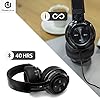 PowerLocus P3 Bluetooth Headphones Over-Ear, [40h Playtime, Bluetooth V5.0] Wireless Headset Hi-Fi Stereo Headphone…
