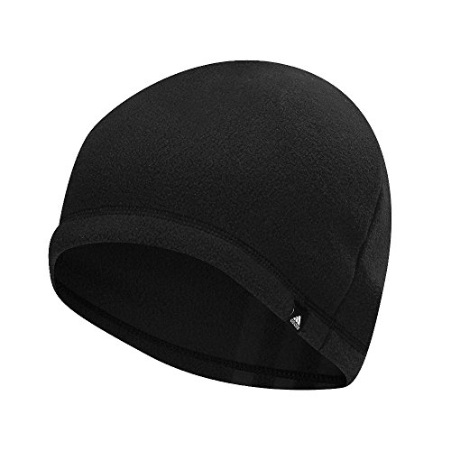 adidas 2017 Mens 3 Stripe Fleece Golf Beanie Winter Thermal Hat Black adidas 2017 Mens 3 Stripe Fleece Golf Beanie Winter Thermal Hat Black