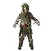 Spooktacular Creations Halloween Swamp Deluxe Skeleton Living Dead Zombie Costume for Halloween Kids Monster Role-Playing-L(10-12yr)