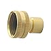 PLG Garden Hose Quick Connect Fittings Male and Female Hose Quick Connector,4 Set with 2 Faucet Adapter