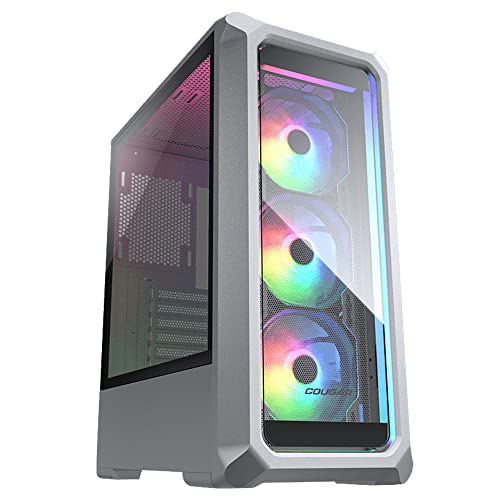 COUGAR Archon 2 Mesh RGB (White) Elegant ARGB Mid Tower Case with