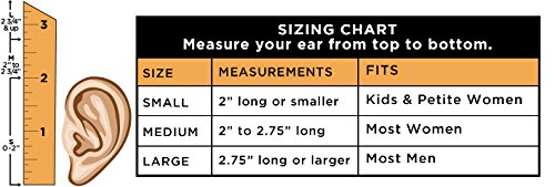 Sprigs Earbags Bandless Ear Warmers/Fleece Earmuffs with Thinsulate - Red, Medium - Thumbnail 6