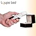 Loupe Led Illuminated LED Handheld Magnifying Glass Set- 2.5x 5x 16x(exceeds 10x) High Magnification Power. For Reading, Seniors, Kids. Includ Cleaning Cloth, Case, Cleaning Brush, Wallet Magnifier.