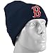 MLB Boston Red Sox Men's '47 Brand Raised Cuff Knit Beanie, Navy, One-Size