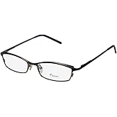 Thalia Grazia For Ladies/Women Full-Rim Spring Hinges Shape Upscale Sleek Vision Care Eyeglasses/Spectacles (50-16-135, Blue/Antique Gold)
