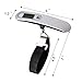 Goplus Digital Luggage Scale, 110 Lbs High Precision Hanging Scale, Backlight LCD Display Travel Luggage Scale
