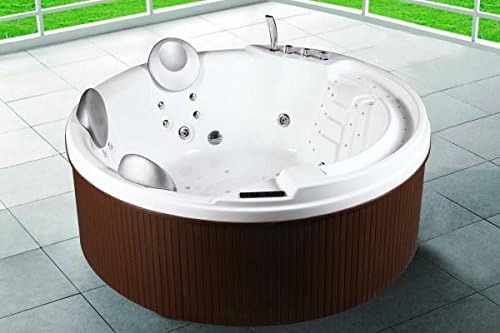 Jacuzzi Hot Tub for External Use - 200 x 200 x 80 - 3 to 5 People Capacity - 29 Water Jets - Chromotherapy - Heater