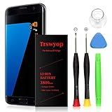 Galaxy S7 Edge Battery,Trswyop Upgraded 3800mAh Li-ion Replacement Battery EB-BG935ABE for Samsung Galaxy S7 Edge G935V G935P G935A G935F G935T G935R4 with Free Tool Kit [24 Month Warranty]