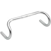 Nitto Noodle 177 Heat-Treated 48cm 26.0mm Clamp | Nitto Noodle 177 Aluminum Drop Handlebar - 26mm, 48cm, Silver Road Bike Parts