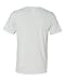 BELLA+CANVAS Unisex Triblend Short Sleeve V-Neck Tee (White Fleck Triblend) (L)
