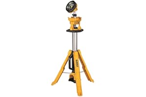 DEWALT 20V MAX LED Work Light, Tripod Base, Tool Only (DCL079B)