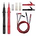 Proster 12 in 1 Multimeter Probe Test Lead Kit with Alligator Clips Replaceable Automotive Multimeter Leads Clamp Meter Leads Electronic Multimeter Test Leads
