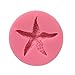 Yunko 3d Starfish Shape Chocolate Silicone Mold Fondant Cake Decoration Tool