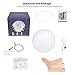 IDEAcone 16 Colors Moon Lamp, LED Moon Light, Rechargable 3D Printing Lamp, 16 Colors Nursery Décor Night Light Luna Light With Stand & Remote Control & Pendant Tool in 5.9” for Kids, Birthday, Holida