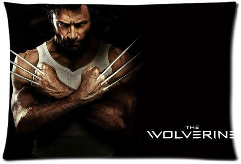 Custom Hugh Jackman The Wolverine Pillowcase Standard Size Design Cotton Pillow Case by Personalized Pillowcase