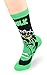 v28® Men's Cool with Various Crazy Pattern Mixed Colors Crew Socks (One Size, 5-Mixed-Heros-2)