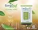 Simpleaf Flushable Wipes: Eco- Friendly, Thick and Effective, Paraben and Alcohol Free, Hypoallergenic and Safe for Sensitive Skin, Vitamin E with Soothing Aloe Vera (2 Packs)