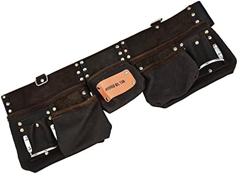 ProPouch 11 Pocket Oil Tanned Leather Carpenter's Apron Tool Pouch
