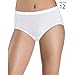 Hanes Women's Plus Low-Rise Stretch Brief ComfortSoft Waistb& 3-Pack