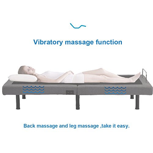 Adjustable Bed Base Adjustable Mattress Foundation Power Bed Frame Base Full with Zero Gravity