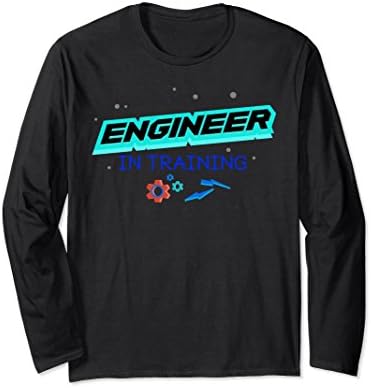 Unisex Cute Kids Science Sweatshirt Engineer In Training STEM Kids Small Black