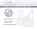 Glamorise Women's Full Figure ComfortLift Rose Lace Wirefree Support Bra #1104