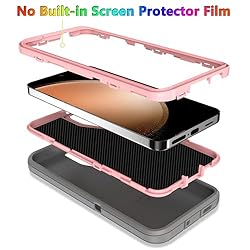 MXX Case Compatible with Galaxy S24, 3-Layer Super