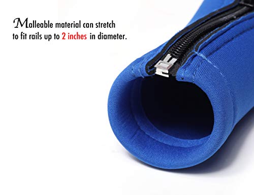 Mardili Swimming Pool Hand Rail Grip Cover, 4 feet, Blue, A Pair