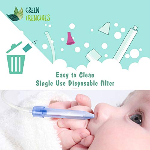 Nasal Aspirator - Baby Nasal Spray - Snot Sucker + 4 Filters