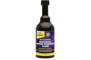 Bardahl 5715 Synthetic Replacement Power Steering Fluid with Sealer and Conditioner - Improves Steering Response - 12 oz. (Pack of 1)