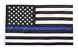 NAF Imports Thin Line American Flag, Blue (Lawn &amp; Patio)