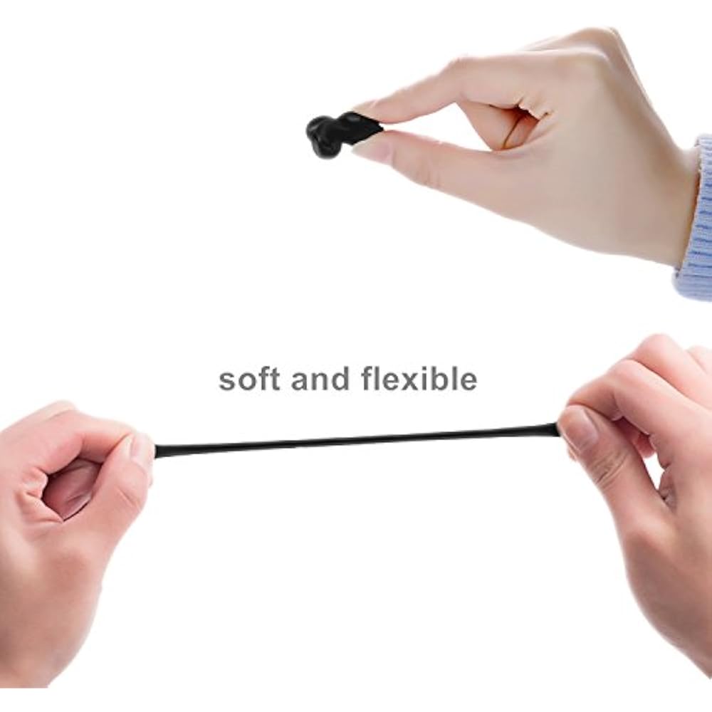 6 Pairs Eyeglass Ear Cushions Temple Tips Silicone Pads Anti Slip