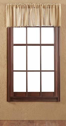 Amazon Com Vhc Brands Primitive Farmhouse Kitchen Window Curtains