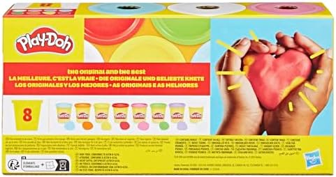 , Pacote de 8 frascos Rainbow Colors de 85 gramas