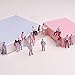 100pcs Painted Model Train People Figures Scale 1:50