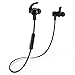 Jarv NMotion EXCEL Sport Wireless Earbuds. Sweatproof and Water Resistant Durable In-Ear Bluetooth Earbud Running Wireless Headphones with Premium HD Sound - Black