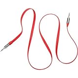 Griffin Aux. Audio Flat Cable 3 feet, Red